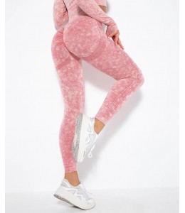 Бесшовные женские леггинсы с Пуш-ап для фитнеса Leggings Push up 04 (Blossom)